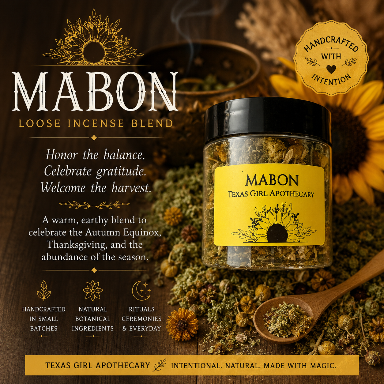 Mabon Loose Incense Blend
