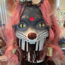 Mouse Shamanic Power Animal Drumming Mask