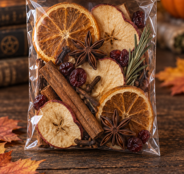 Autumn Enchantment Simmer Pot – Dried Fall Botanical Blend